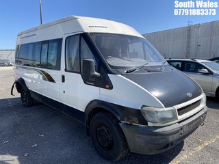 Location: South Wales - 2005 FORD TRANSIT 350 LWB Motor Caravan REG: SD55GVT, Keys: No, MOT Expiry date: 20/02/2025, 2402 Diesel, 5 Speed Manual Diesel, Former Keepers: 9