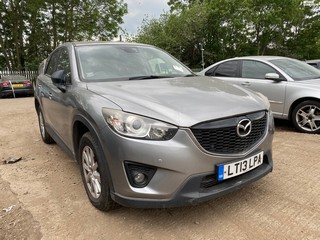 Location: Mitcham - 2013 MAZDA CX-5 SE-L D NAV Estate REG: LT13LPA, Keys: No, MOT Expiry date: 30/05/2025, 2191 Diesel, 6 Speed Manual Diesel, Former Keepers: 3