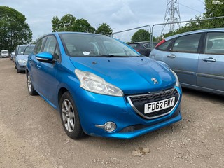 Location: Mitcham - 2013 PEUGEOT 208 ACTIVE HDI 5 Door Hatchback REG: FD62FWY, Keys: No, MOT Expiry date: 27/05/2026, 1398 Diesel, 5 Speed Manual Diesel, Former Keepers: 5