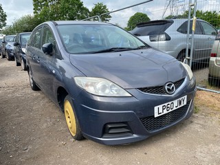 Location: Mitcham - 2010 MAZDA 5 TS MPV REG: LP60JWY, Keys: No, MOT Expiry date: 16/11/2025, 1798 Petrol, 5 Speed Manual Petrol, Former Keepers: 6