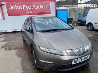 Location: Hull - 2007 HONDA CIVIC SE I-VTEC 5 Door Hatchback REG: OE56XNY, Keys: No, MOT Expiry date: 30/01/2026, 1799 Petrol, 6 Speed Manual Petrol, Former Keepers: 11