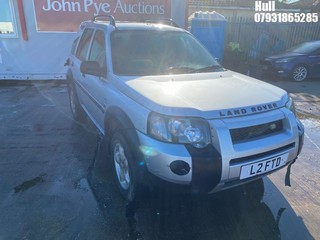 Location: Hull - 2006 LAND ROVER FREELANDER HSE TD A Estate REG: L2FTD, Keys: No, MOT Expiry date: 28/04/2026, 1951 Diesel, 5 Speed Auto Diesel, Former Keepers: 9
