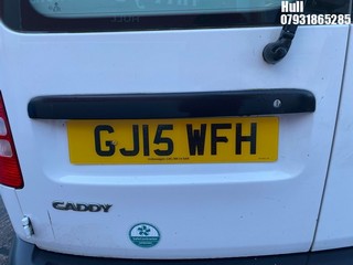 Location: Hull - 2015 VOLKSWAGEN CADDY C20 STARTLINE TDI Panel Van REG: GJ15WFH, Keys: No, MOT Expiry date: 08/06/2025, 1598 Diesel, 5 Speed Manual Diesel, Former Keepers: 5