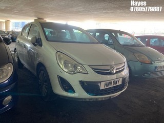 Location: Hayes - 2011 VAUXHALL CORSA EXCITE AC 5 Door Hatchback REG: HN11DWY, Keys: No, MOT Expiry date: 13/06/2026, 1229 Petrol, 5 Speed Manual Petrol, Former Keepers: 6