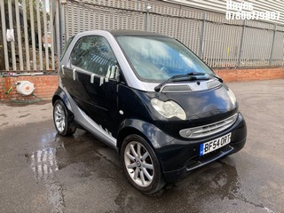 Location: Hayes - 2004 SMART FORTWO PASSION SP-G EDN A Coupe REG: BF54ORT, Keys: No, MOT Expiry date: 01/07/2025, 698 Petrol, 6 Speed Auto Petrol, Former Keepers: 7