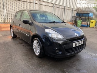 Location: Hayes - 2011 RENAULT CLIO DYNAMIQUE TOMTOM 16V 5 Door Hatchback REG: BK11KXN, Keys: No, MOT Expiry date: 03/08/2026, 1149 Petrol, 5 Speed Manual Petrol, Former Keepers: 3