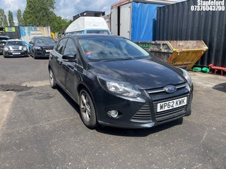 Location: Stapleford - 2013 FORD FOCUS ZETEC 125 AUTO 5 Door Hatchback REG: WP62KWK, Keys: Yes, MOT Expiry date: 09/01/2027, 1596 Petrol, 6 Speed Auto Petrol, Former Keepers: 4