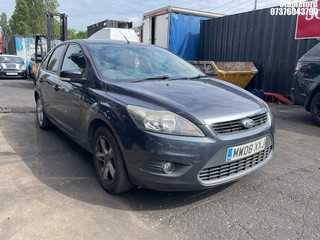 Location: Stapleford - 2008 FORD FOCUS ZETEC 125 5 Door Hatchback REG: MW08XXJ, Keys: Yes, MOT Expiry date: 24/02/2027, 1798 Petrol, 5 Speed Manual Petrol, Former Keepers: 3