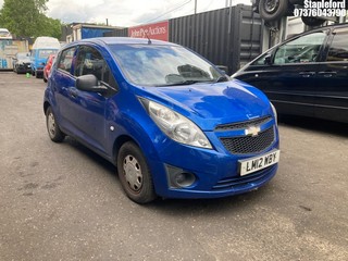 Location: Stapleford - 2012 CHEVROLET SPARK PLUS 5 Door Hatchback REG: LM12WBY, Keys: Yes, MOT Expiry date: 20/08/2026, 995 Petrol, 5 Speed Manual Petrol, Former Keepers: 5