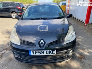 Location: Manchester - 2008 RENAULT CLIO EXPRESSION A 5 Door Hatchback REG: YP58DKE, 1598 Petrol, 4 Speed Auto Petrol, Former Keepers: 8, Keys: No, MOT Expiry date: 09/01/2026