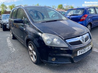 Location: Manchester - 2006 VAUXHALL ZAFIRA SRI CDTI 150 E4 MPV REG: YG06LOJ, 1910cc Diesel, 6 Speed Manual Diesel, Former Keepers: 5, Keys: No, MOT Expiry date: 13/03/2026
