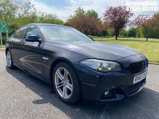 Location: Birmingham - 2013 BMW 520D M SPORT AUTO 4 Door Saloon REG: RV63ZMU, 1995 Diesel, 8 Speed Auto Diesel, Former Keepers: 2, Keys: Yes, MOT Expiry date: 13/08/2026