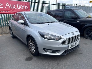 Location: BELVEDERE - 2017 FORD FOCUS TITANIUM AUTO 5 Door Hatchback REG: LD17MZL, 999cc Petrol, 6 Speed Auto Petrol, Former Keepers: 2, Keys: No, MOT: Expiry date31/07/2026
