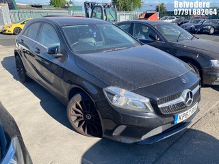 Location: Belvedere - 2017 MERCEDES-BENZ A 200 D SPORT AUTO 5 Door Hatchback REG: KP67RUC, Keys: No, MOT Expiry date: 16/12/2025, 2143 Diesel, 7 Speed Auto Diesel, Former Keepers: 6