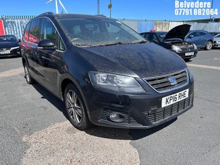 Location: Belvedere - 2016 SEAT ALHAMBRA SE TDI S-A MPV REG: KP16RHE, Keys: No, MOT Expiry date: 06/12/2025, 1968 Diesel, 6 Speed Semi Auto Diesel, Former Keepers: 2