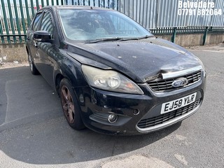 Location: Belvedere - 2009 FORD FOCUS ZETEC 100 5 Door Hatchback REG: EJ58YLR, Keys: No, MOT Expiry date: 07/02/2026, 1596 Petrol, 5 Speed Manual Petrol, Former Keepers: 5