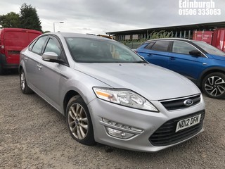 Location: Edinburgh - 2012 FORD MONDEO ZETEC TDCI 5 Door Hatchback REG: ND12DFN, Keys: No, MOT Expiry date: 31/10/2025, 1560 Diesel, 6 Speed Manual Diesel, Former Keepers: 3