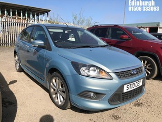 Location: Edinburgh - 2010 FORD FOCUS ZETEC S 125 5 Door Hatchback REG: ST10CEY, Keys: No, MOT Expiry date: 31/05/2025, 1798 Petrol, 5 Speed Manual Petrol, Former Keepers: 4