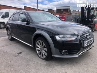 Location: Nottingham - 2012 AUDI A4 ALLROAD TDI QUATTRO A Estate REG: SB62GXT, Keys: No, MOT Expiry date: 05/07/2026, 1968 Diesel, 7 Speed Auto Diesel, Former Keepers: 6
