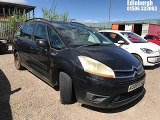 Location: Edinburgh - 2009 CITROEN C4 GRAND PICASSO VTR+ HDI MPV REG: KS09XLW, Keys: No, MOT Expiry date: 15/08/2023, 1560 Diesel, 5 Speed Manual Diesel, Former Keepers: 4