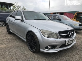 Location: Edinburgh - 2007 MERCEDES C350 SPORT A 4 Door Saloon REG: LY57AEV, Keys: No, MOT Expiry date: 24/06/2026, 3498 Petrol, 7 Speed Auto Petrol, Former Keepers: 11