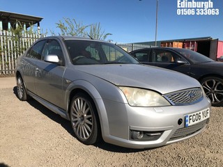 Location: Edinburgh - 2006 FORD MONDEO ST220 5 Door Hatchback REG: FG06YUF, Keys: No, MOT Expiry date: 02/09/2025, 2967 Petrol, 6 Speed Manual Petrol, Former Keepers: 5