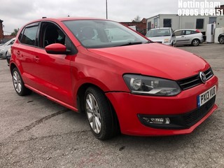 Location: Nottingham - 2013 VOLKSWAGEN POLO MATCH EDITION 5 Door Hatchback REG: PX13VUB, Keys: No, MOT Expiry date: 07/06/2026, 1198 Petrol, 5 Speed Manual Petrol, Former Keepers: 8