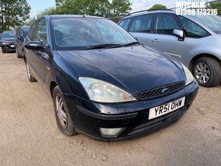 Location: Mitcham - 2001 FORD FOCUS ZETEC 3 Door Hatchback REG: YR51OHW, Keys: No, MOT Expiry date: 26/02/2026, 1796 Petrol, 5 Speed Manual Petrol, Former Keepers: 4