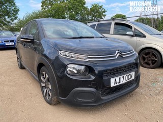 Location: Mitcham - 2017 CITROEN C3 FEEL BLUEHDI S/S 5 Door Hatchback REG: AJ17OCN, Keys: No, MOT Expiry date: 17/10/2026, 1560 Diesel, 5 Speed Manual Diesel, Former Keepers: 5