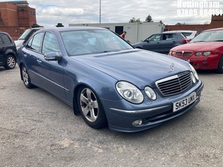Location: Nottingham - 2003 MERCEDES E240 AVANTGARDE AUTO 4 Door Saloon REG: SK53UMX, Keys: No, MOT Expiry date: 25/09/2026, 2597 Petrol, 5 Speed Auto Petrol, Former Keepers: 4