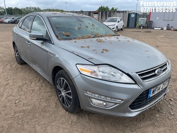 Location: Peterborough - 2014 FORD MONDEO TITANIUM X BS ED T 5 Door Hatchback REG: MF14ZYT, 1997cc Diesel, 6 Speed Auto Diesel, Former Keepers: 3, Keys: No, MOT Expiry date: 10/02/2025