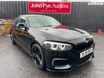 Location: Stapleford - 2019 BMW 118I M SPORT SHADOW EDITI 5 Door Hatchback REG: YL19RXP, Keys: Yes, MOT Expiry date: 09/02/2027, 1499 Petrol, 8 Speed Auto Petrol, Former Keepers: 7
