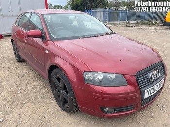 Location: Peterborough - 2008 AUDI A3 TDI E 5 Door Hatchback REG: YC08XRO, Keys: No, MOT Expiry date: 18/08/2025, 1896 Diesel, 5 Speed Manual Diesel, Former Keepers: 10