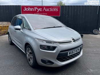 Location: Stapleford - 2013 CITROEN C4 PICASSO EXCL AIRDREAM MPV REG: WU63WZM, Keys: Yes, MOT Expiry date: 10/04/2027, 1560 Diesel, 6 Speed Manual Diesel, Former Keepers: 3