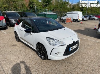 Location: Brentwood - 2014 CITROEN DS3 DSTYLE + 3 Door Hatchback REG: MV14EMF, Keys: No, MOT Expiry date: 18/09/2026, 1598 Petrol, 5 Speed Manual Petrol, Former Keepers: 6