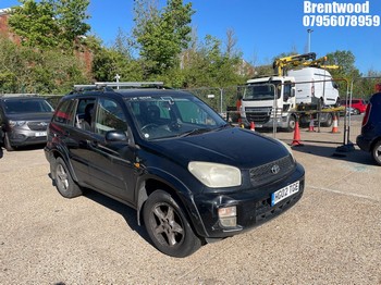 Location: Brentwood - 2002 TOYOTA RAV4 VX VVTI Estate REG: HG02TGE, Keys: No, MOT Expiry date: 09.01.2026, 1998 Petrol, 5 Speed Manual Petrol, Former Keepers: 7