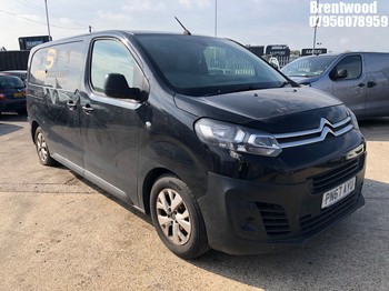 Location: Brentwood - 2017 CITROEN DISPATCH 1000 EN-PRISE BH Panel Van REG: PN67AYU, Keys: No, MOT Expiry date: 08/08/2026, 1560 Diesel, 6 Speed Manual Diesel, Former Keepers: 2