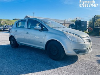 Location: Plymouth - 2009 VAUXHALL CORSA CLUB A/C CDTI 5 Door Hatchback REG: LV58XRH, Keys: No, MOT Expiry date: 20/02/2026, 1248 Diesel, 5 Speed Manual Diesel, Former Keepers: 6