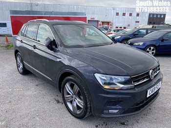 Location: South Wales - 2019 VOLKSWAGEN TIGUAN MATCH TSI EVO Estate REG: CA19FLF, 1498 Petrol, 6 Speed Manual Petrol, Former Keepers: 3, Keys: Yes, MOT Expiry date: 10/02/2023