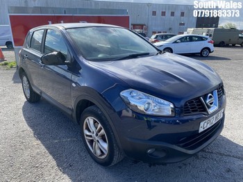 Location: South Wales - 2012 NISSAN QASHQAI ACENTA DCI 5 DOOR HATCHBACK REG: CP12WEX, 1461cc DIESEL, 6 SPEED MANUAL DIESEL, Former Keepers: 4, Keys: Yes, MOT Expiry date: 04/08/2026