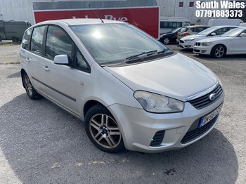 Location: South Wales - 2008 FORD C-MAX STYLE MPV REG: DV58CZS, Keys: No, MOT Expiry date: 06-02-2026, 1596 Petrol, 5 Speed Manual Petrol, Former Keepers: 6