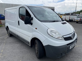 Location: South Wales - 2013 VAUXHALL VIVARO 2700 CDTI 89 SWB Panel Van REG: DV13HNN, Keys: No, MOT Expiry date: 30/03/2026, 1995 Diesel, 6 Speed Manual Diesel, Former Keepers: 7