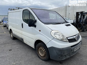 Location: South Wales - 2007 VAUXHALL VIVARO 2700 CDTI SWB Panel Van REG: HT07KVH, Keys: No, MOT Expiry date: 15/08/2026, 1995 Diesel, 6 Speed Manual Diesel, Former Keepers: 6
