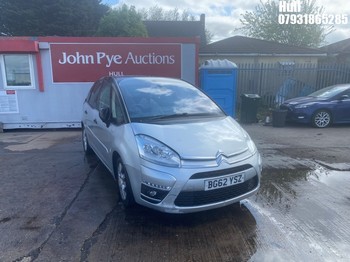 Location: Hull - 2012 CITROEN C4 PICASSO PLATINUM E-HDI MPV REG: BG62YSZ, Keys: No, MOT Expiry date: 05/02/2027, 1560 Diesel, 6 Speed Semi Auto Diesel, Former Keepers: 3
