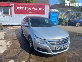 Location: Hull - 2009 VOLKSWAGEN PASSAT GT CC TDI 170 DSG Coupe REG: KT59WJD, Keys: No, MOT Expiry date: 20/06/2026, 1968 Diesel, 6 Speed Semi Auto Diesel, Former Keepers: 18