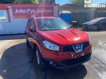 Location: Hull - 2010 NISSAN QASHQAI ACENTA DCI 5 Door Hatchback REG: G18BOR, Keys: No, MOT Expiry date: 10/10/2025, 1461 Diesel, 6 Speed Manual Diesel, Former Keepers: 7
