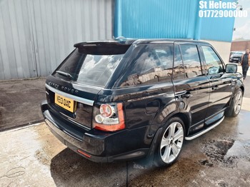Location: St Helens - 2013 LAND ROVER RANGE ROVER SPORT HSE BLACK SDV6 A 5 Door SUV REG: VE13OXC, Keys: Yes, MOT Expiry date: 22/08/2026, 2993 CC Diesel, 6 Speed Automatic Diesel, Former Keepers: 5