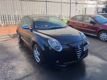 Location: Hayes - 2015 ALFA ROMEO MITO DISTINCTIVE TWINAIR 3 Door Hatchback REG: CK15FHG, Keys: No, MOT Expiry date: 04/02/2026, 875 Petrol, 6 Speed Manual Petrol, Former Keepers: 4