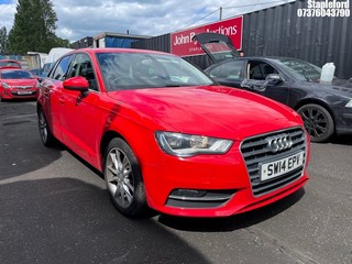 Location: Stapleford - 2014 AUDI A3 SPORT TDI 5 Door Hatchback REG: SW14EPV, Keys: Yes, MOT Expiry date: 04/12/2026, 1598 Diesel, 6 Speed Manual Diesel, Former Keepers: 5