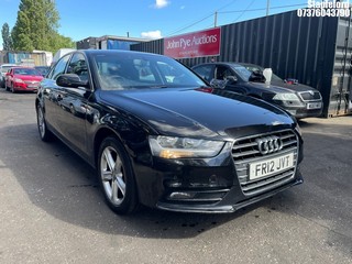Location: Stapleford - 2012 AUDI A4 SE TDI CVT 4 Door Saloon REG: FR12JVT, Keys: Yes, MOT Expiry date: 29/12/2026, 1968 Diesel, Variable 1 Speed Auto Diesel, Former Keepers: 5